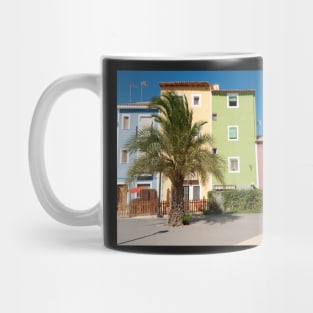 Iconic architecture of La Vila Joisa, Alicante Spain Mug